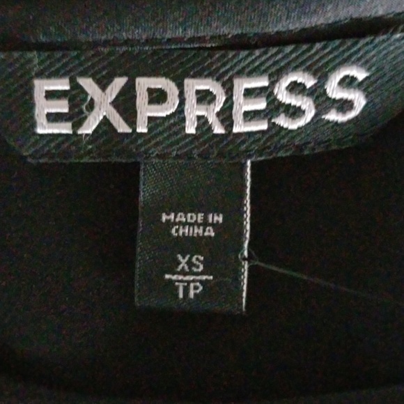 Express Colorblock white and blue Shirt Dress - Picture 5 of 8